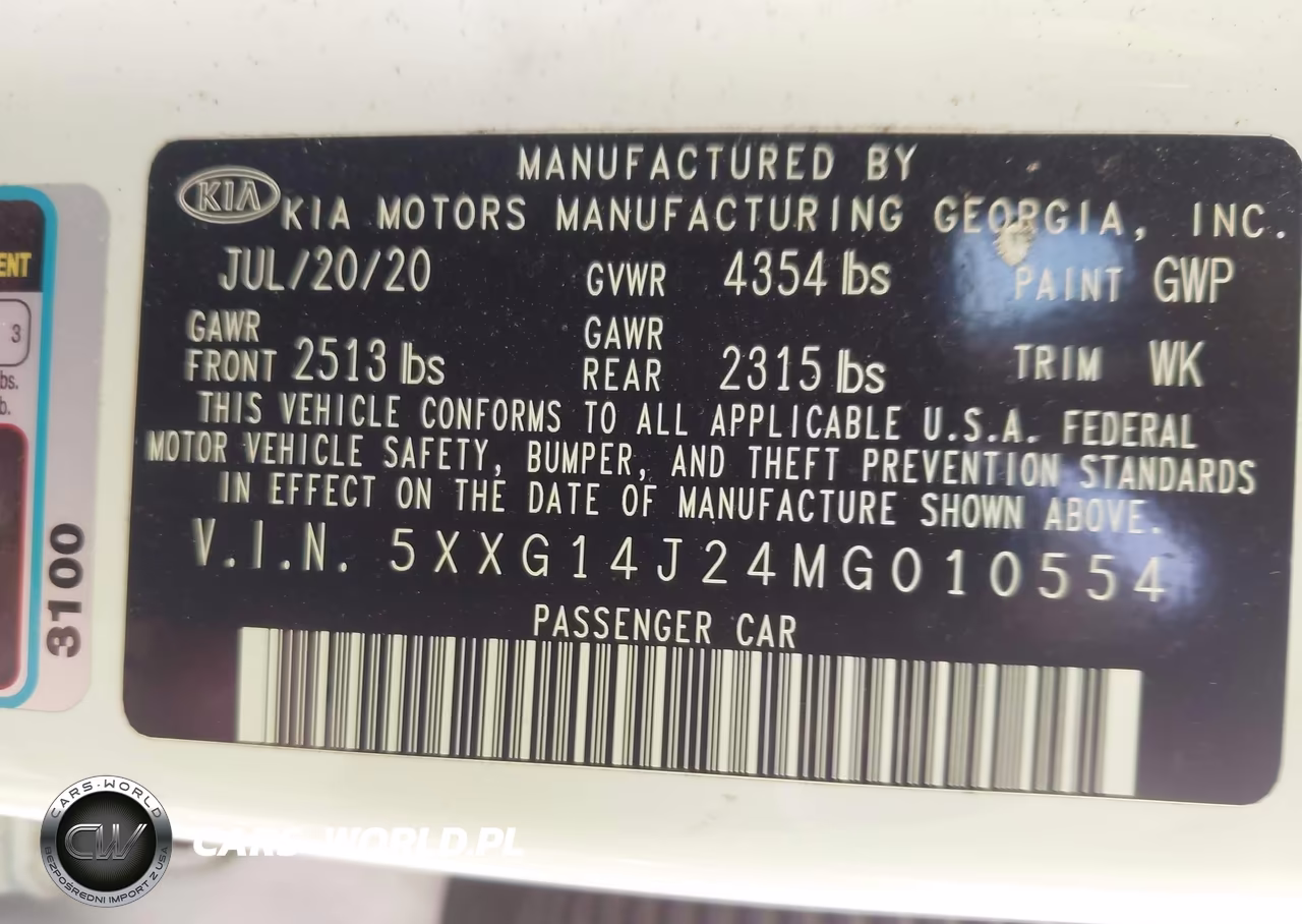 2021 Kia K5 Lxs VIN:5XXG14J24MG010554 - 9