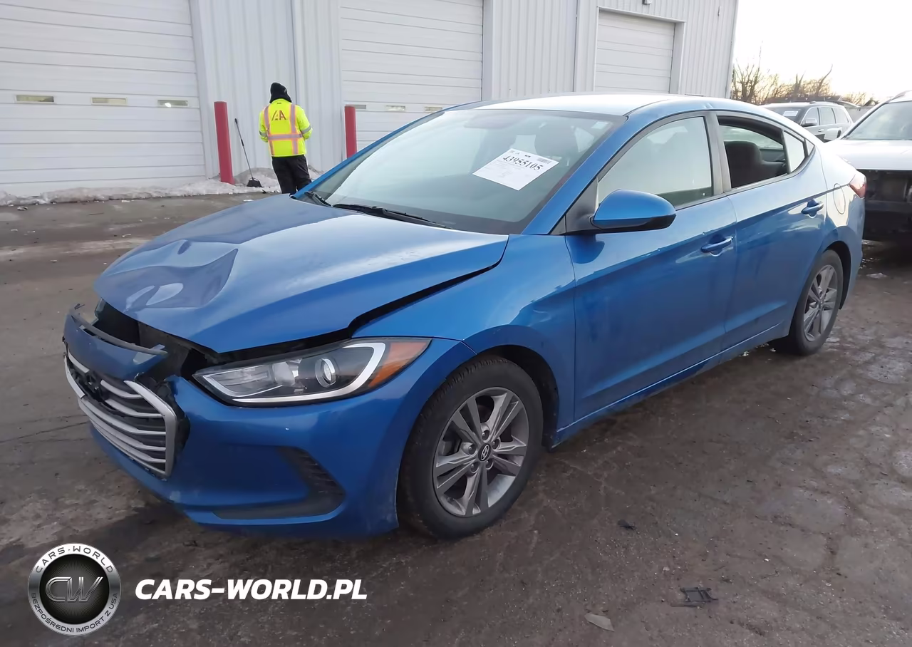 2017 Hyundai Elantra Se VIN:KMHD84LF9HU208993 - 2