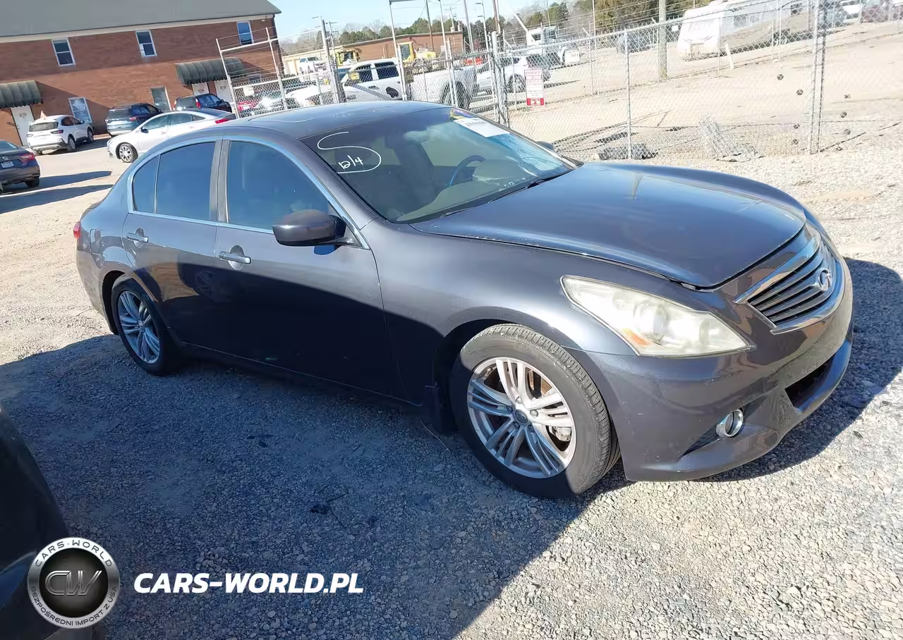 2012 Infiniti G37 Journey