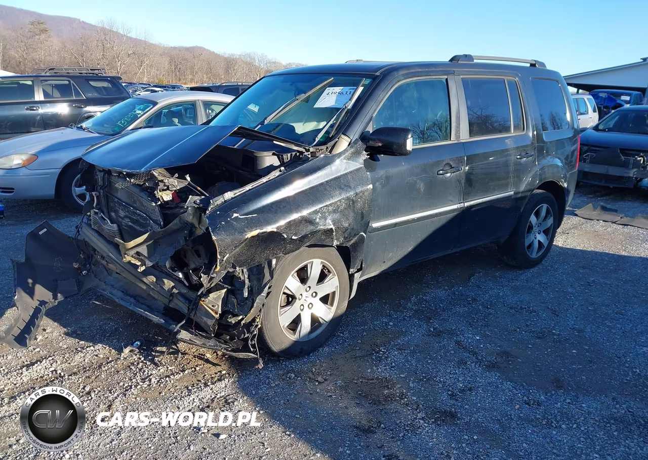 2014 Honda Pilot Touring VIN:5FNYF4H97EB028897 - 2