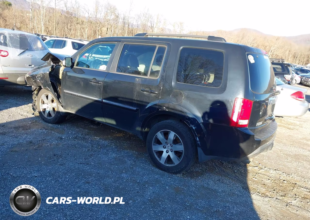 2014 Honda Pilot Touring VIN:5FNYF4H97EB028897 - 3