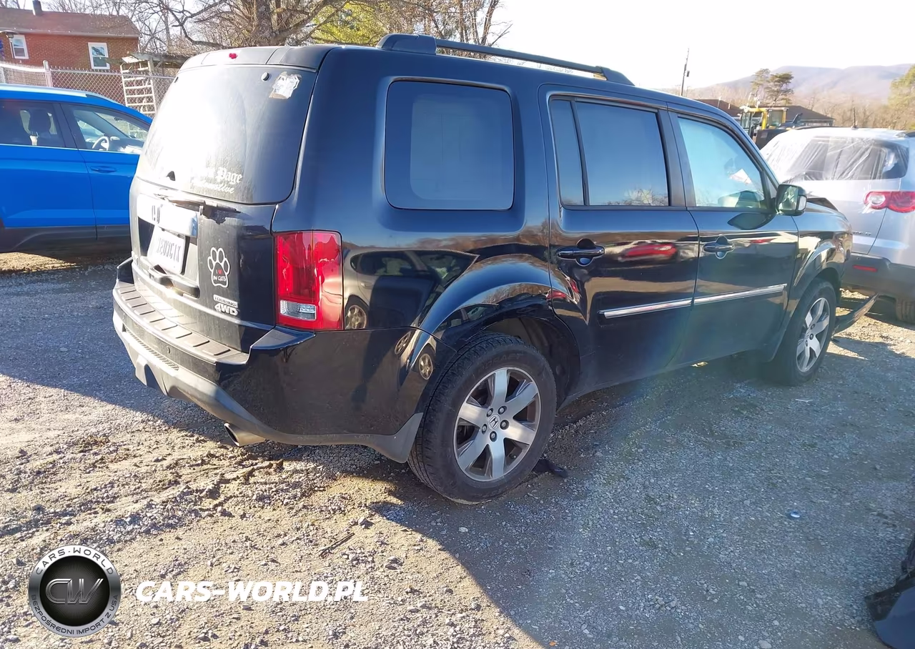 2014 Honda Pilot Touring VIN:5FNYF4H97EB028897 - 4