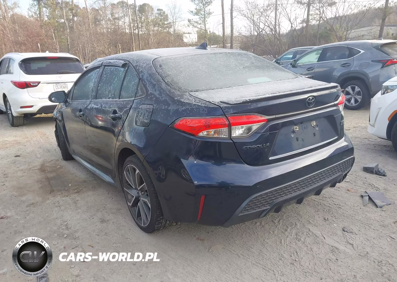 2022 Toyota Corolla Se VIN:5YFS4MCE8NP121531 - 3