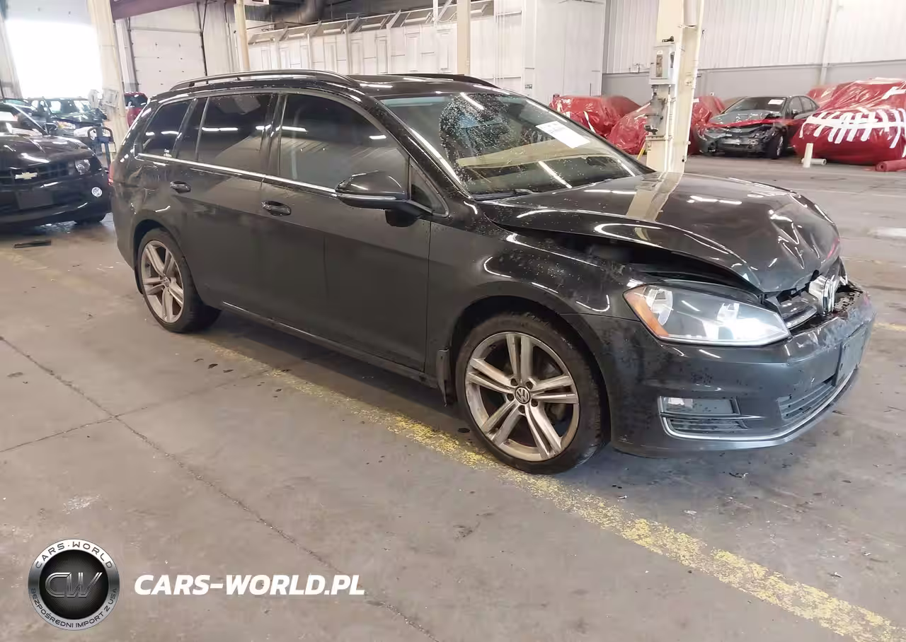 2015 Volkswagen Golf Sportwagen Tdi Se 4-Door