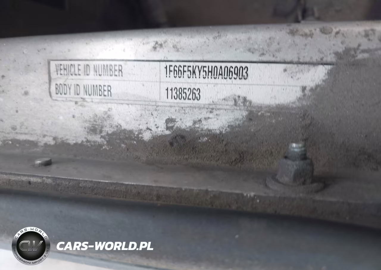 2017 Ford F-59 Commercial Stripped VIN:1F66F5KY5H0A06903 - 8