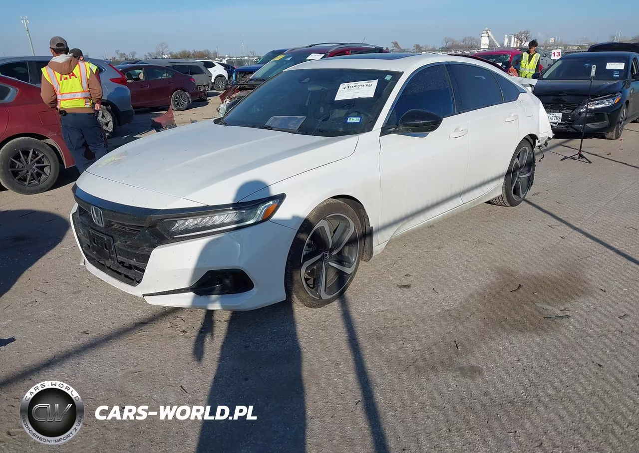 2022 Honda Accord Sport 2.0T VIN:1HGCV2F34NA023912 - 2