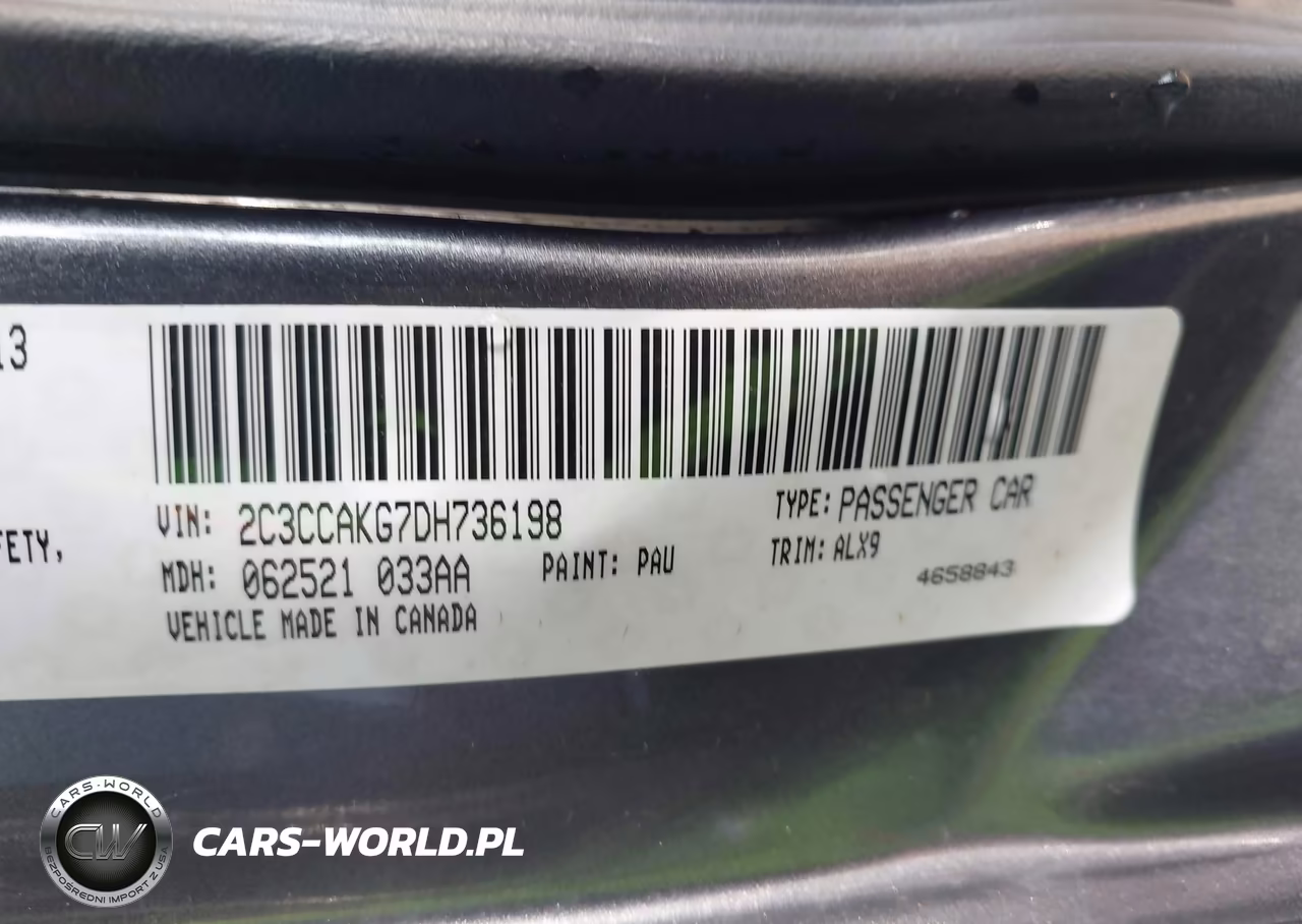 2013 Chrysler 300C Awd VIN:2C3CCAKG7DH736198 - 9