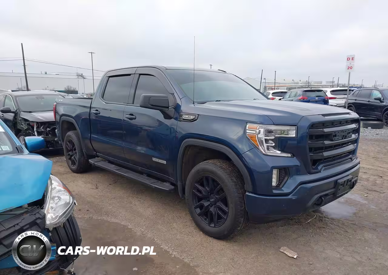 2021 GMC Sierra 1500 4Wd Short Box Elevation