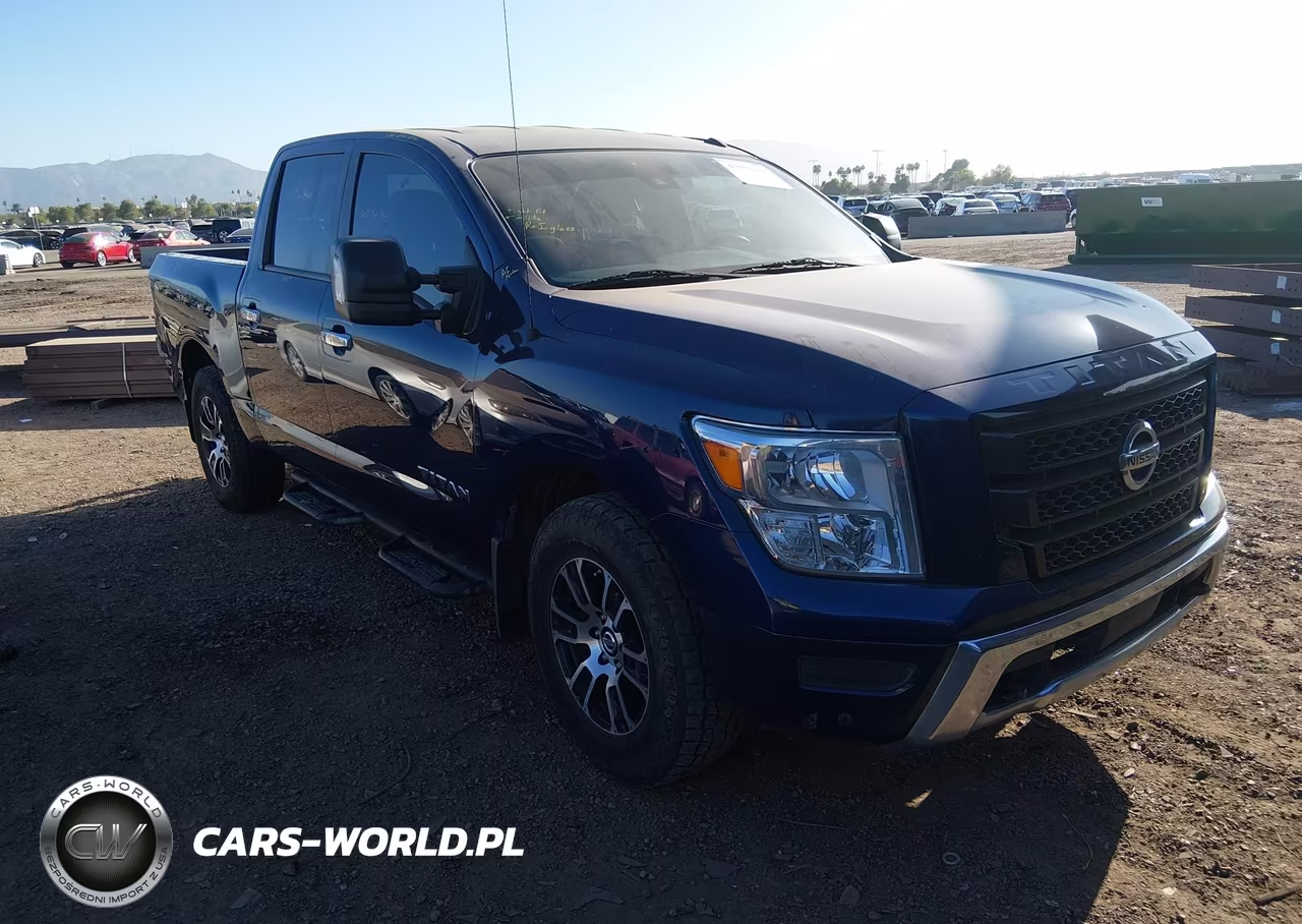 2021 Nissan Titan Sv 4X2 VIN:1N6AA1EF6MN534484 - 1