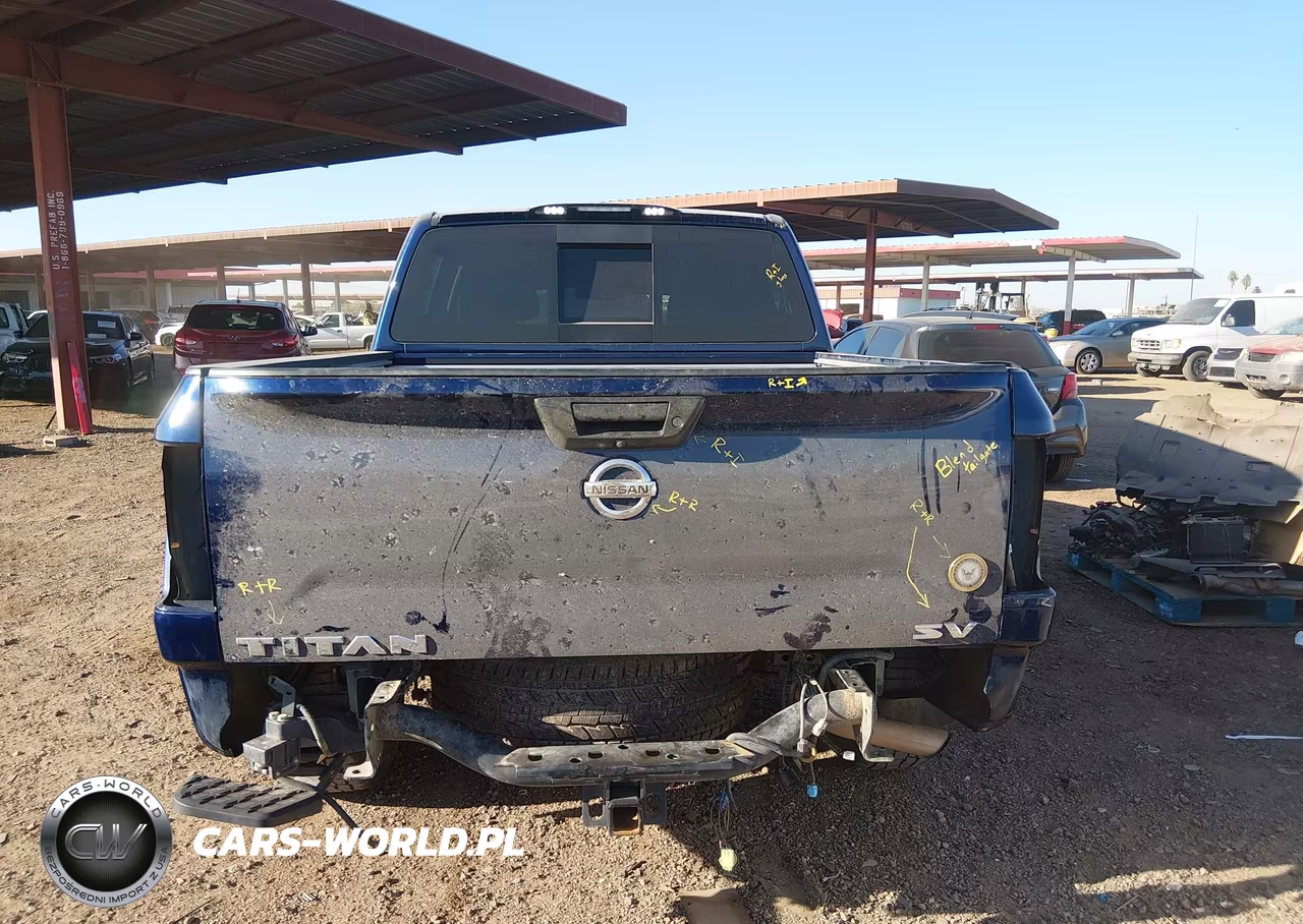 2021 Nissan Titan Sv 4X2 VIN:1N6AA1EF6MN534484 - 17