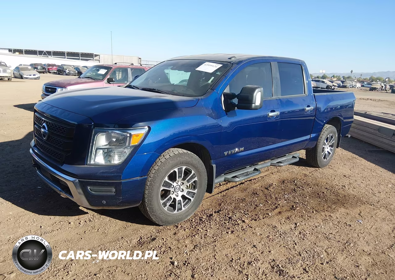 2021 Nissan Titan Sv 4X2 VIN:1N6AA1EF6MN534484 - 2