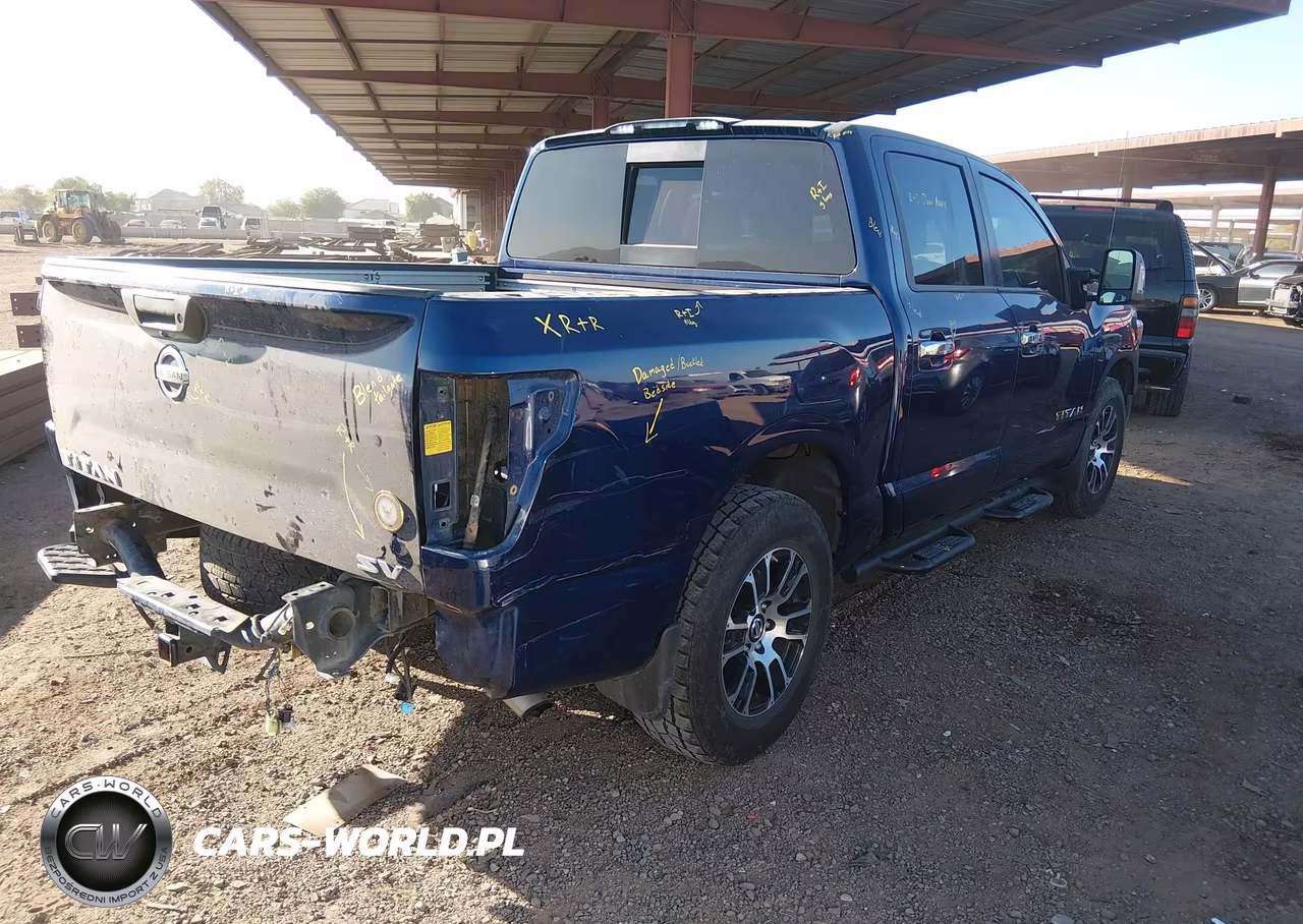 2021 Nissan Titan Sv 4X2 VIN:1N6AA1EF6MN534484 - 4