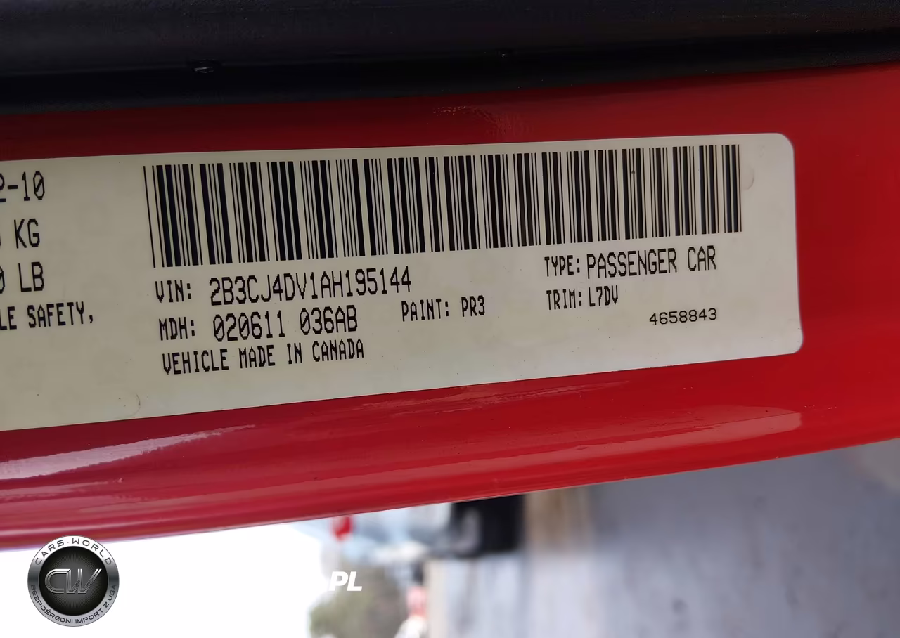 2010 Dodge Challenger Se VIN:2B3CJ4DV1AH195144 - 9