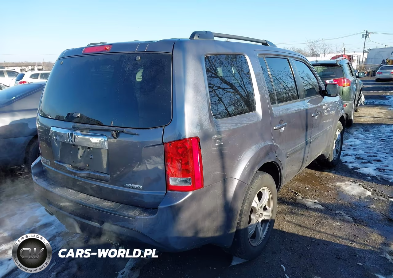 2014 Honda Pilot Ex-L VIN:5FNYF4H52EB033857 - 4