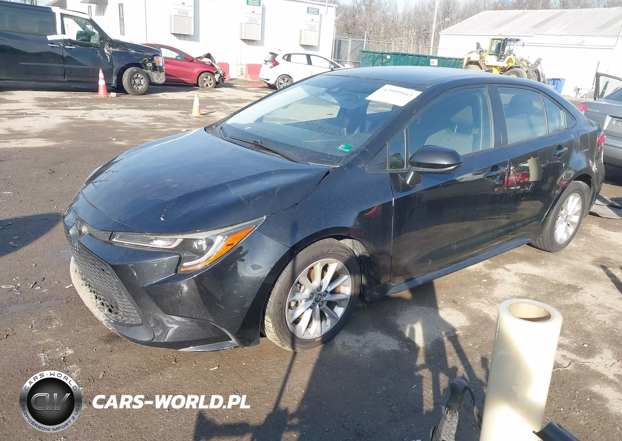 2021 Toyota Corolla Le VIN:JTDVPMAE4MJ161535 - 2