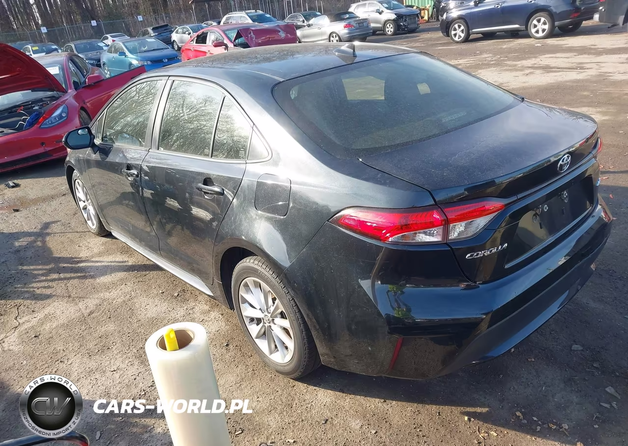 2021 Toyota Corolla Le VIN:JTDVPMAE4MJ161535 - 3