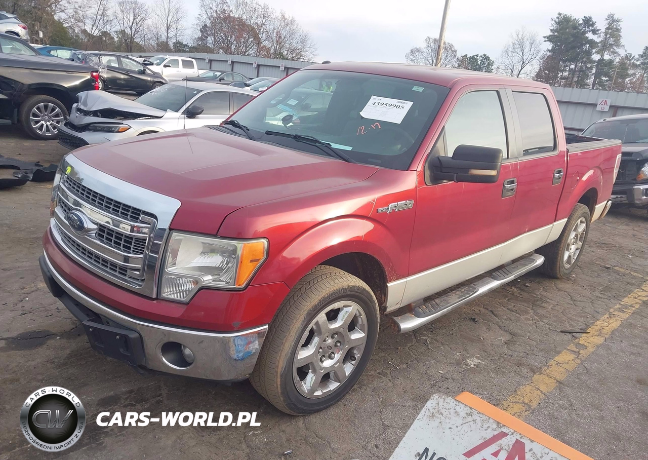 2013 Ford F-150 Xlt VIN:1FTFW1CT3DFA01912 - 2