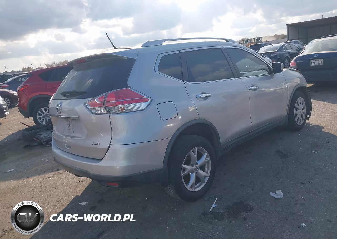 2016 Nissan Rogue S VIN:KNMAT2MV3GP655378 - 4