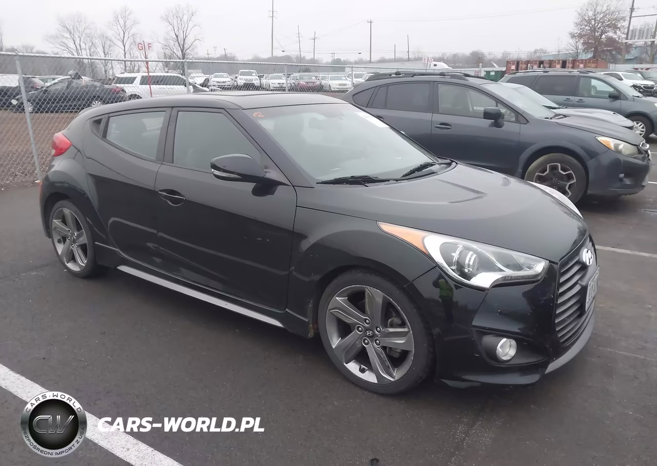 2013 Hyundai Veloster Turbo W-Blue – zdjęcie 1 z 11