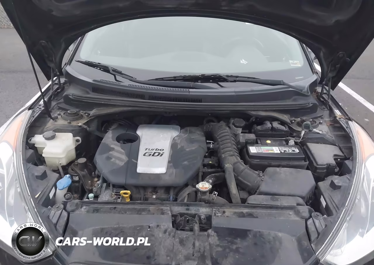 2013 Hyundai Veloster Turbo W-Blue VIN:KMHTC6AE8DU086914 - 10