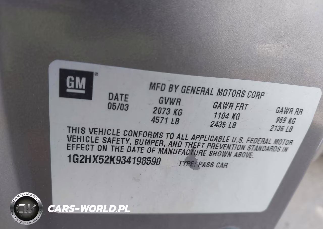 2003 Pontiac Bonneville Se VIN:1G2HX52K934198590 - 9