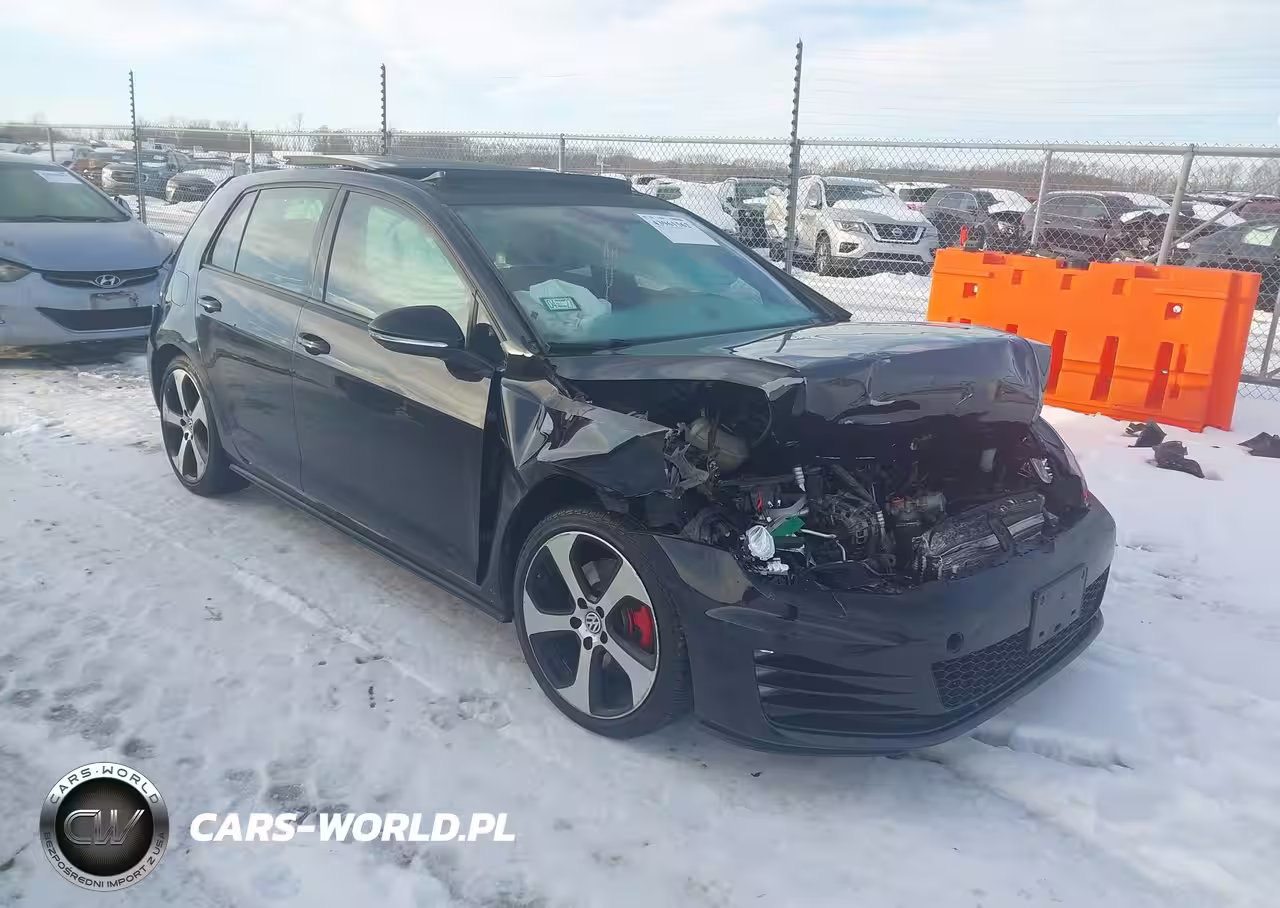 2015 Volkswagen Golf Gti 2.0T Se 4-Door