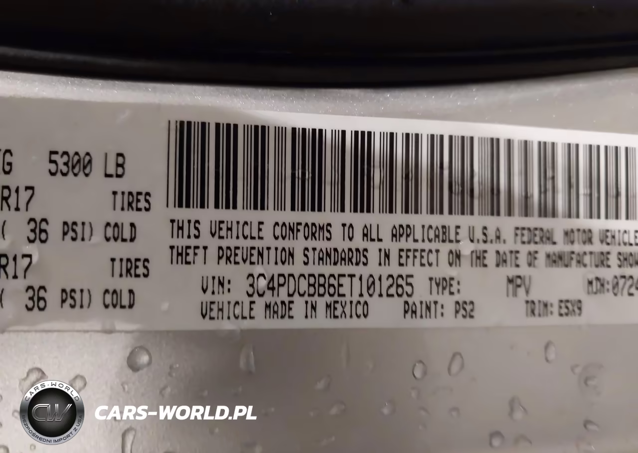 2014 Dodge Journey Sxt VIN:3C4PDCBB6ET101265 - 9