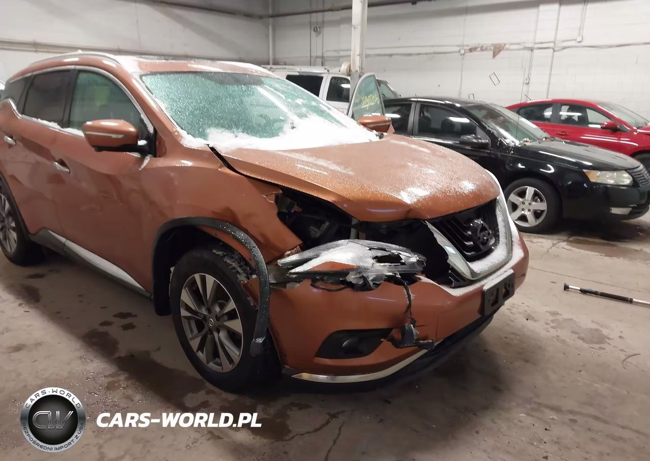 2015 Nissan Murano Sl VIN:5N1AZ2MH1FN227467 - 6