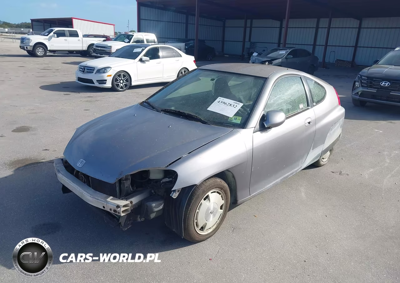 2002 Honda Insight VIN:JHMZE13732T000744 - 2