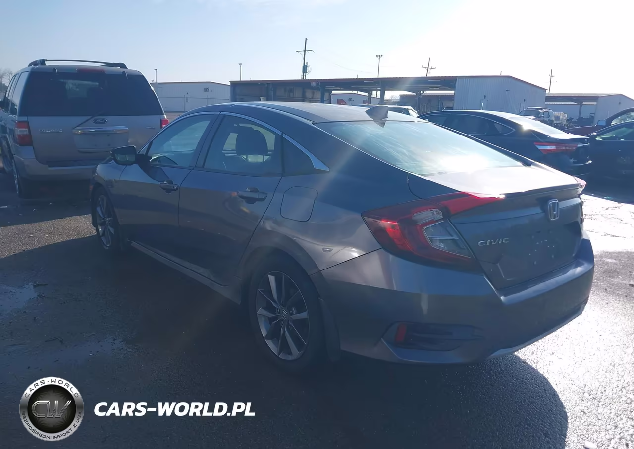 2019 Honda Civic Ex VIN:JHMFC1F38KX011233 - 3