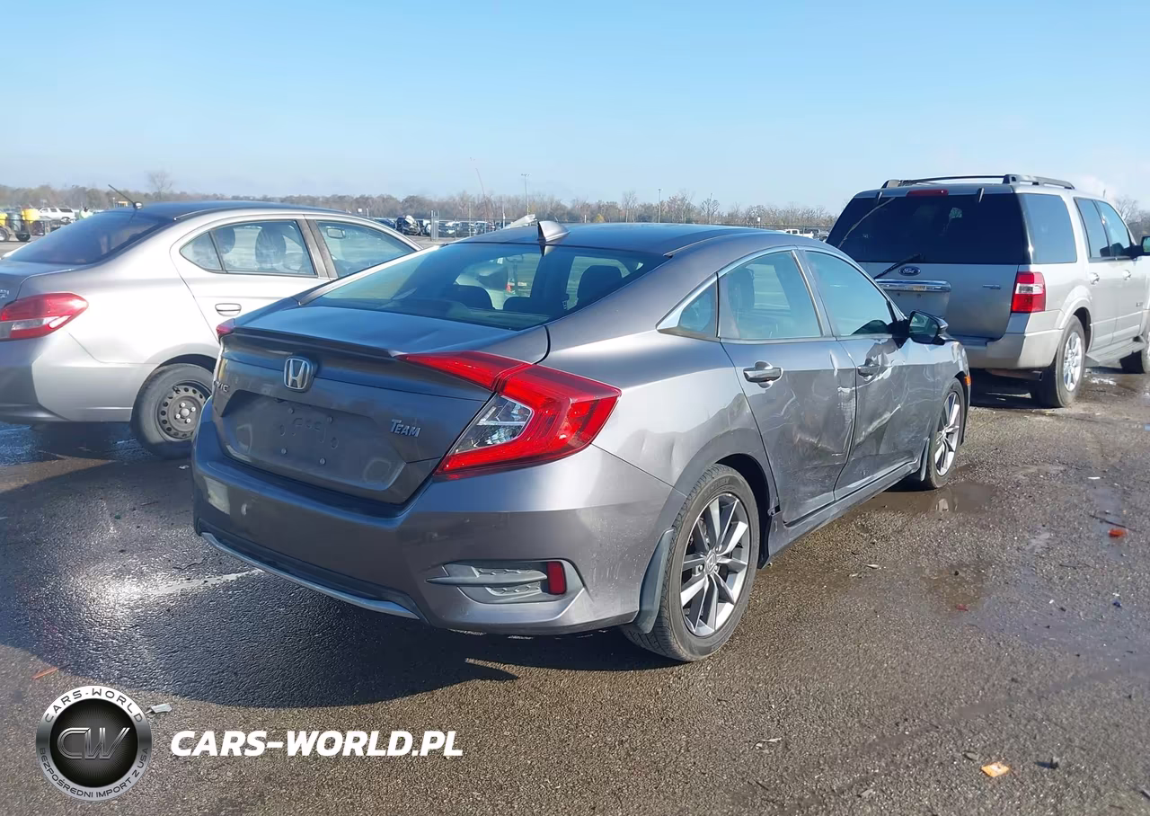 2019 Honda Civic Ex VIN:JHMFC1F38KX011233 - 4