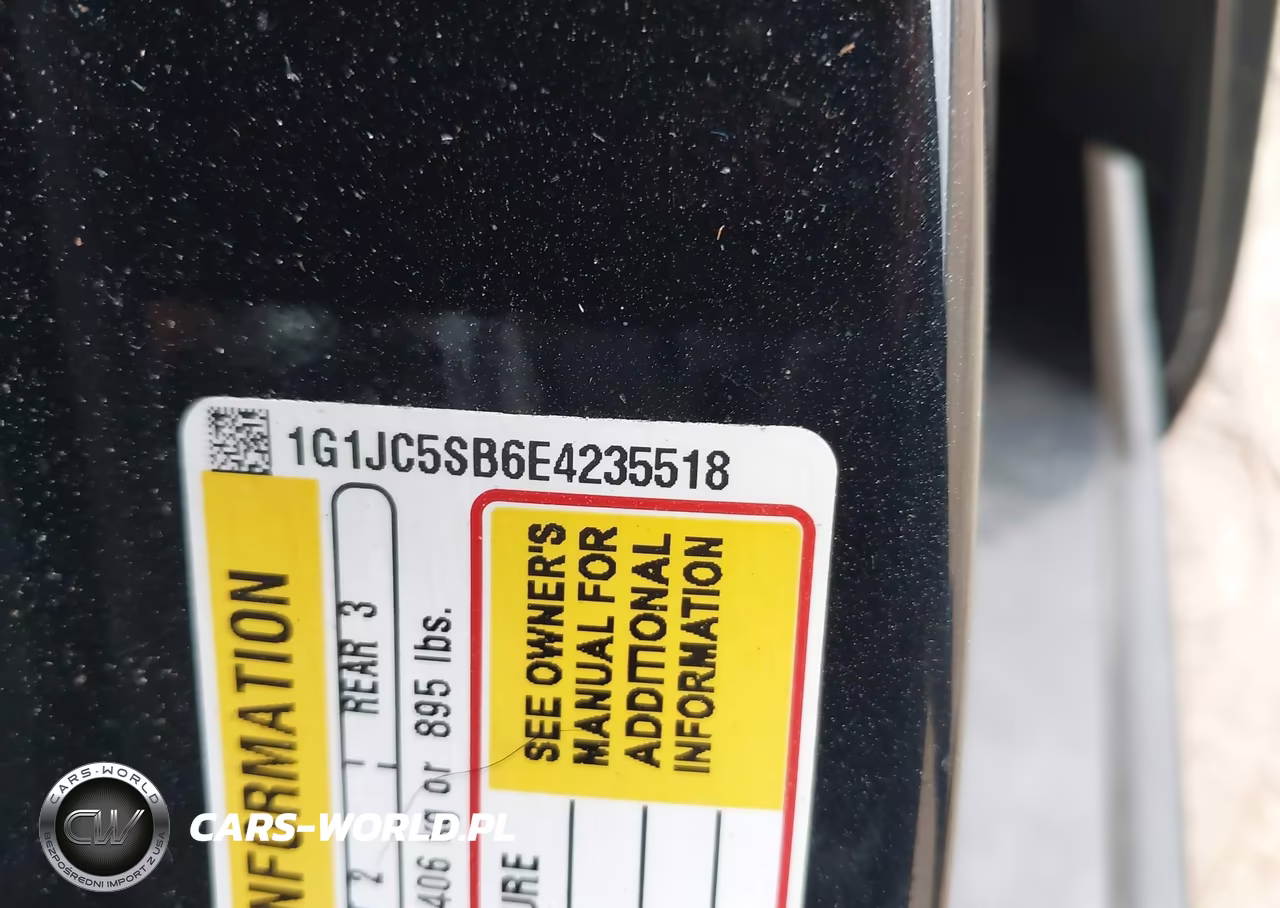 2014 Chevrolet Sonic Lt Auto VIN:1G1JC5SB6E4235518 - 9