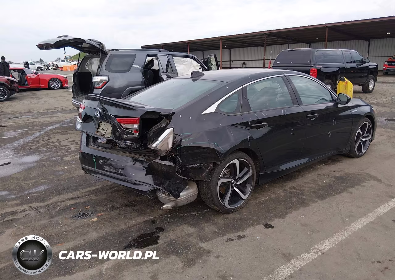 2022 Honda Accord Hybrid Sport VIN:1HGCV3F23NA036714 - 4