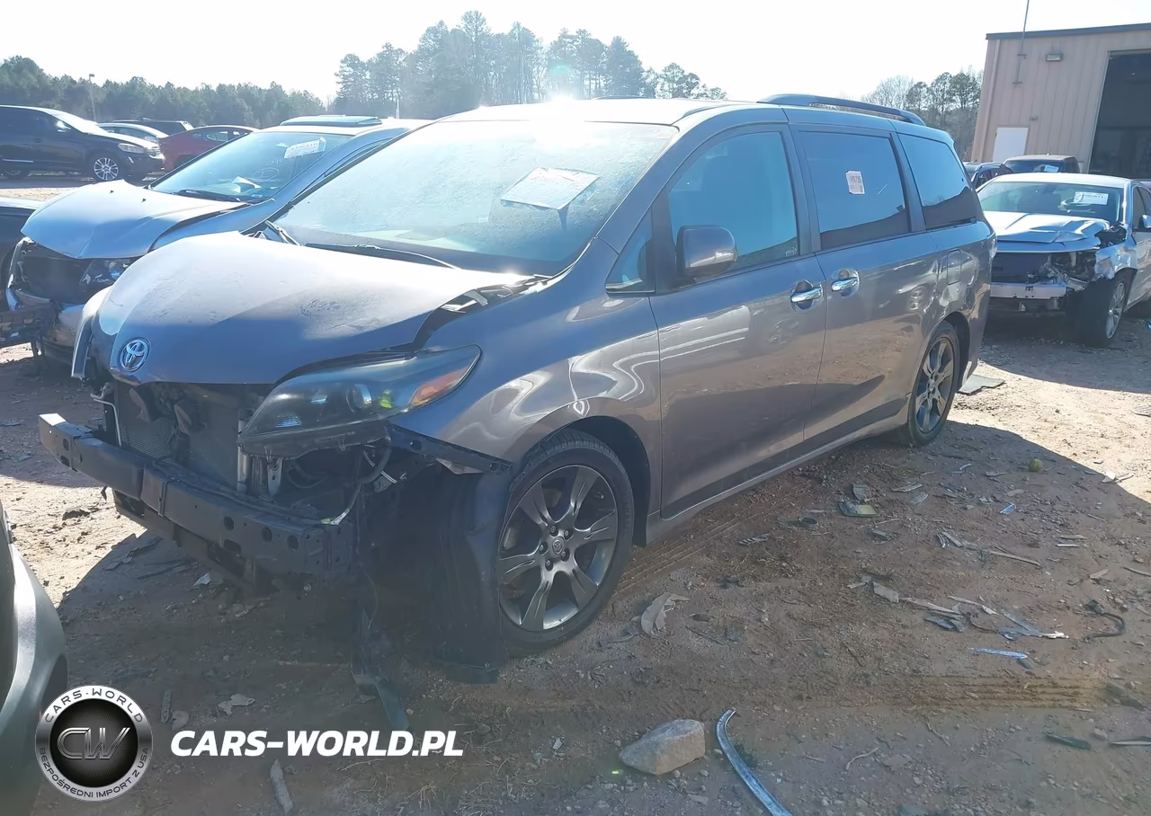 2016 Toyota Sienna Se 8 Passenger VIN:5TDXK3DC0GS721263 - 2