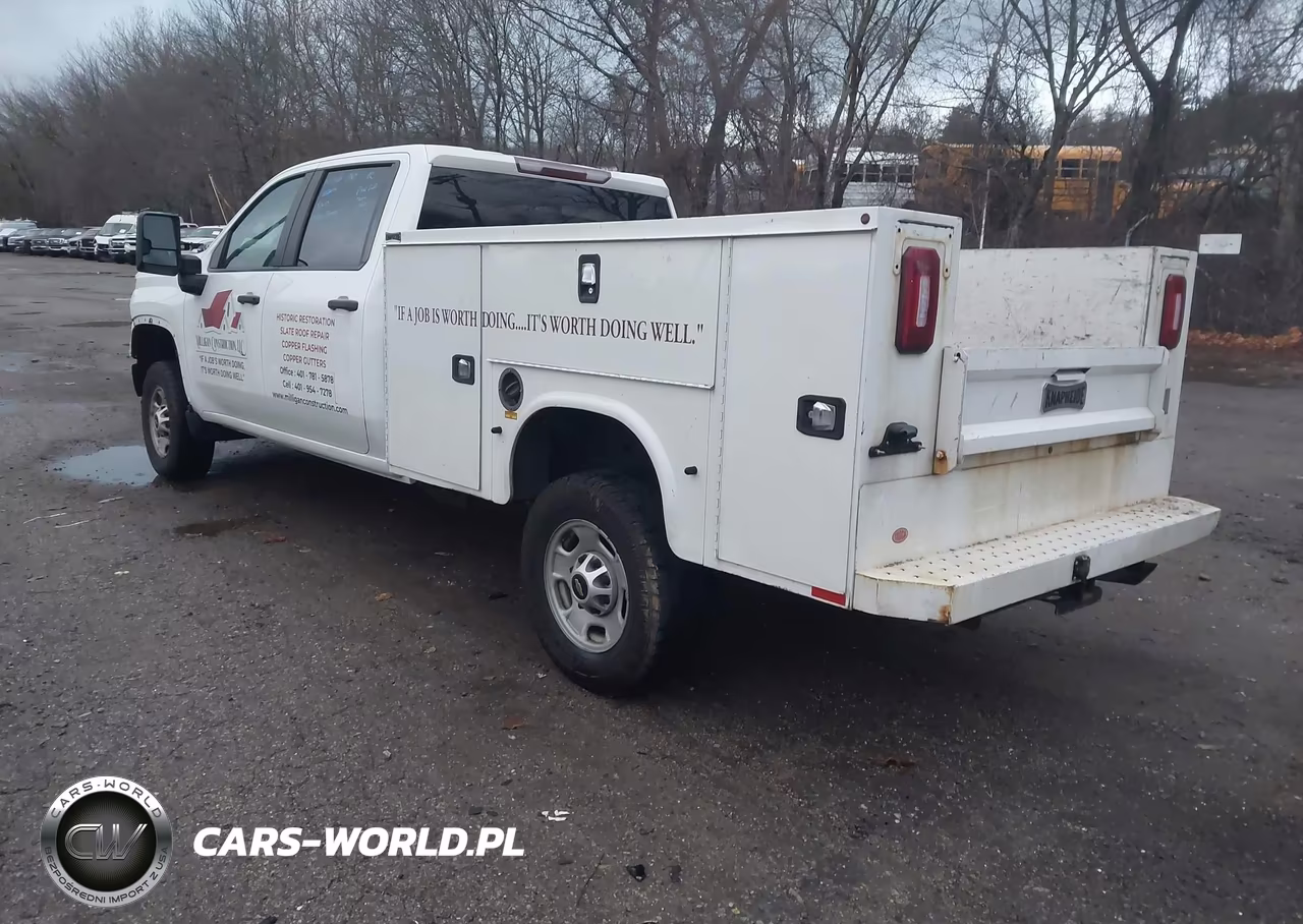 2021 Chevrolet Silverado 2500Hd 4Wd Long Bed Wt VIN:1GB4YLE74MF121400 - 3