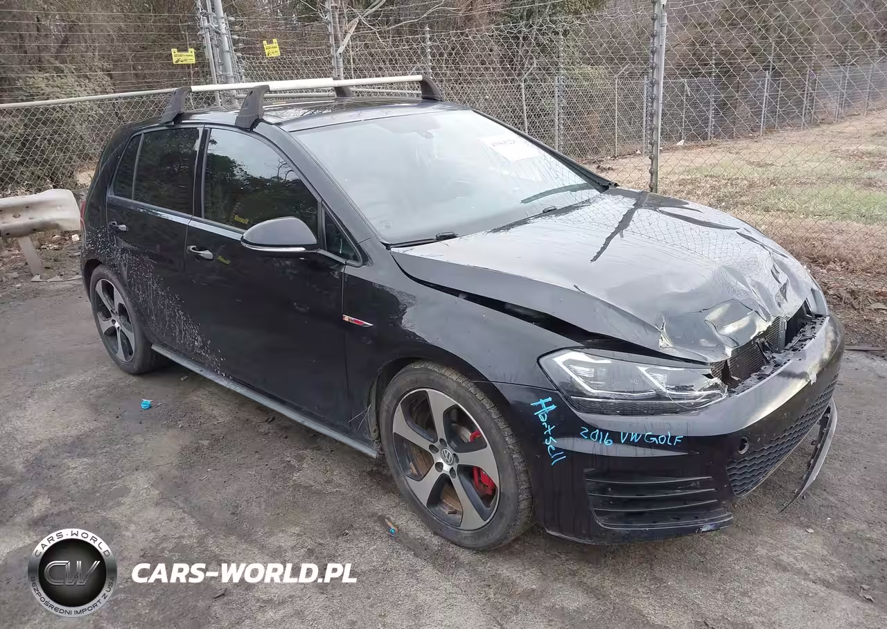 2016 Volkswagen Golf Gti Autobahn W-Performance Package 4-Door