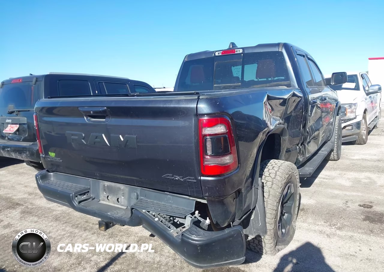 2019 Ram 1500 Rebel 4X4 6'4 Box VIN:1C6RRFEG2KN841613 - 4