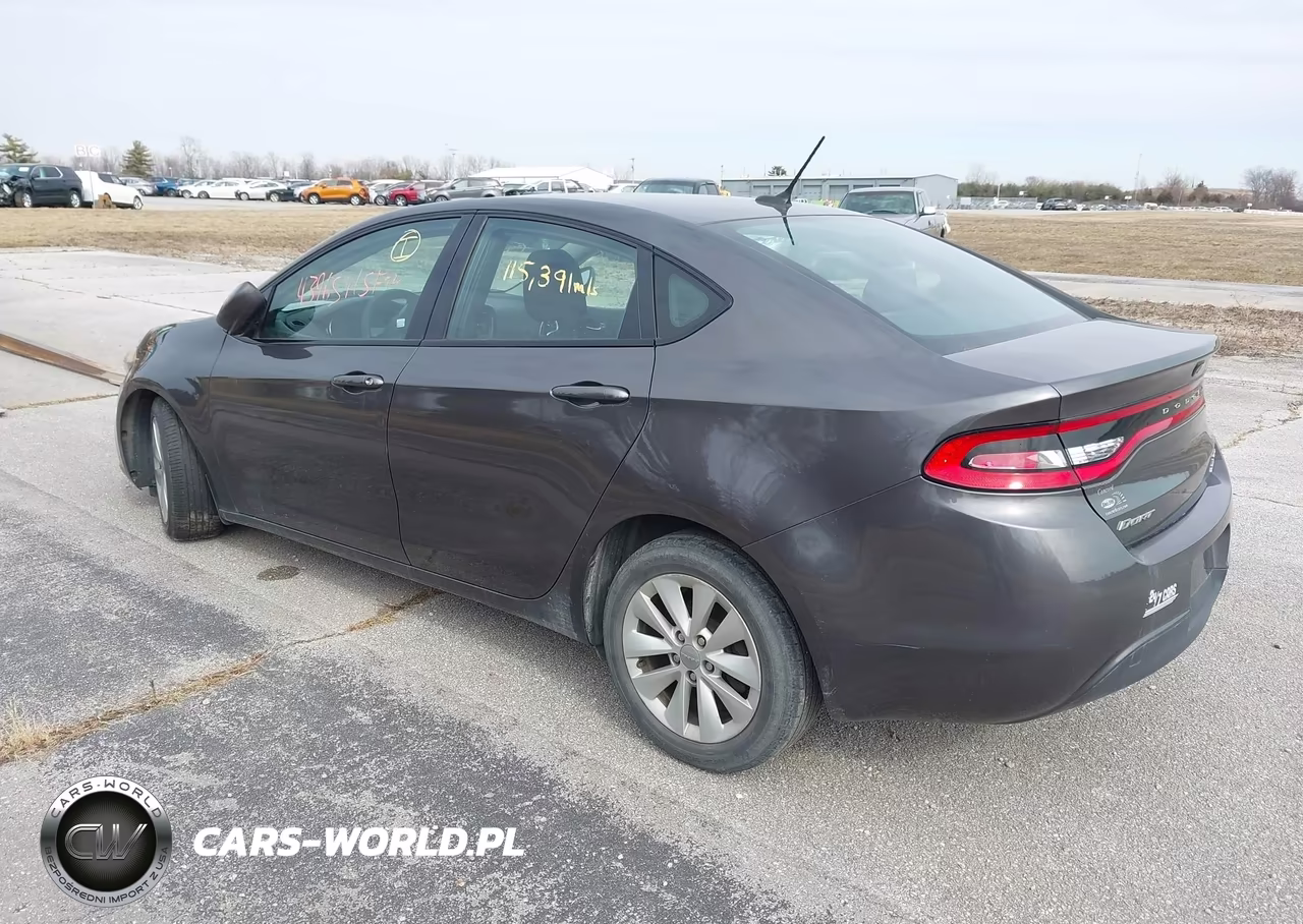 2014 Dodge Dart Sxt VIN:1C3CDFBB2ED877368 - 3