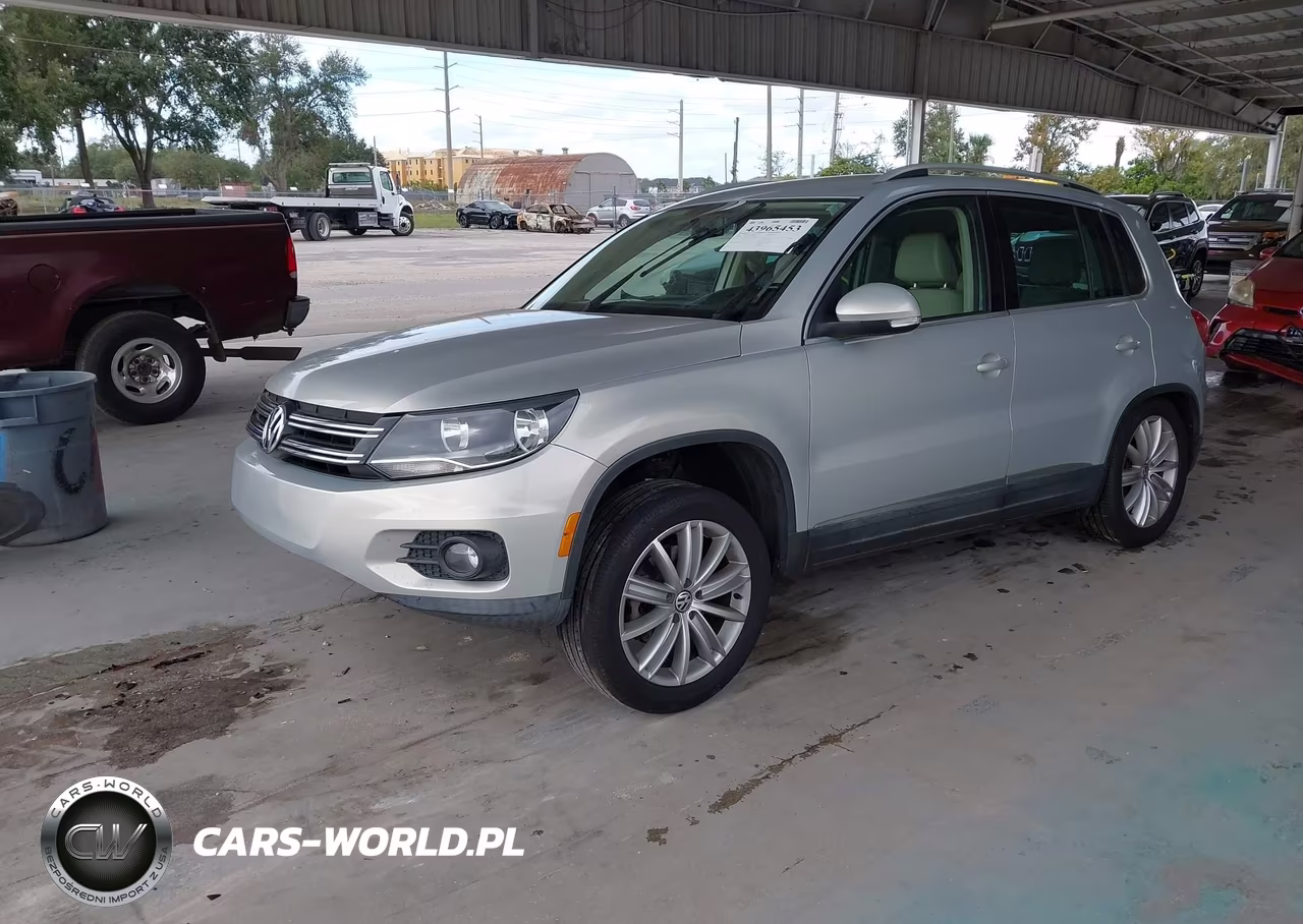 2012 Volkswagen Tiguan Se VIN:WVGAV7AX8CW570531 - 2