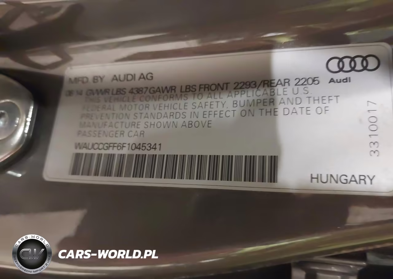 2015 Audi A3 1.8T Premium VIN:WAUCCGFF6F1045341 - 9