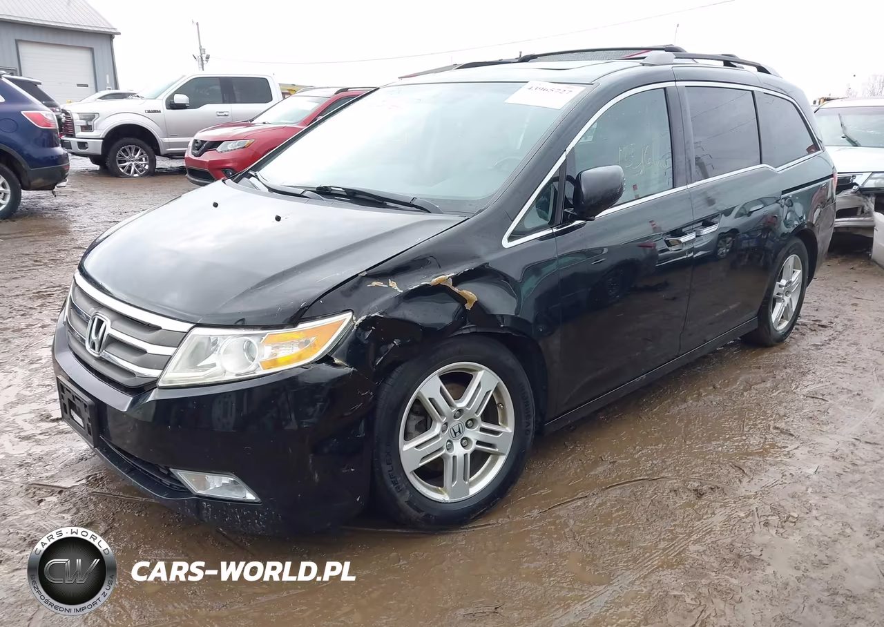 2013 Honda Odyssey Touring-Touring Elite VIN:5FNRL5H97DB003774 - 2