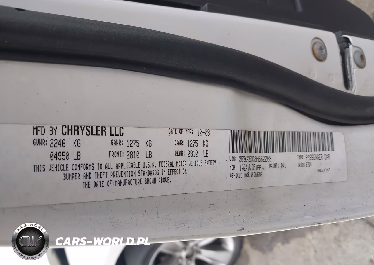 2009 Dodge Charger Sxt VIN:2B3KA33V39H562208 - 9