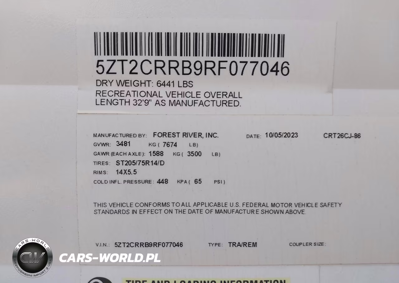 2024 Forest River Campsite Reserve VIN:5ZT2CRRB9RF077046 - 9