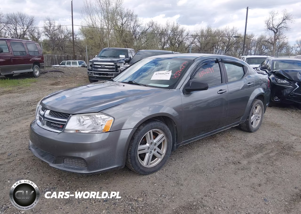2013 Dodge Avenger Se V6 VIN:1C3CDZAGXDN690399 - 2