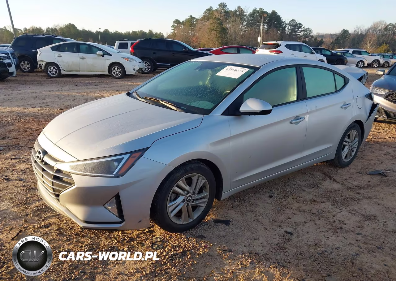 2019 Hyundai Elantra Sel VIN:5NPD84LF7KH427389 - 2