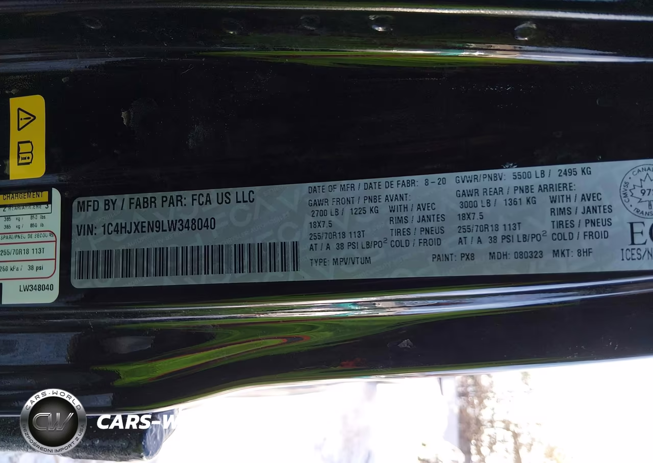 2020 Jeep Wrangler Unlimited Sahara Altitude VIN:1C4HJXEN9LW348040 - 9