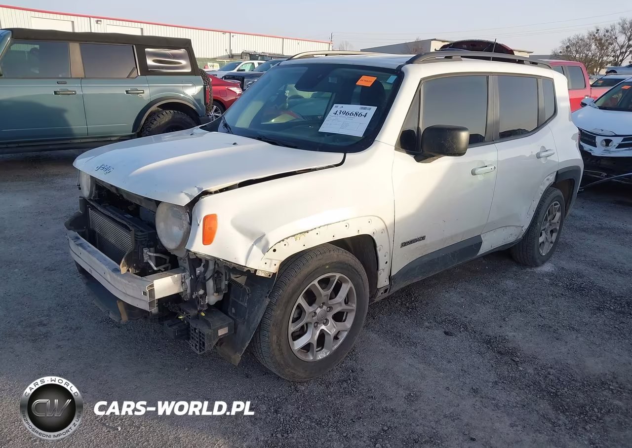 2018 Jeep Renegade Latitude Fwd VIN:ZACCJABB6JPH77101 - 2
