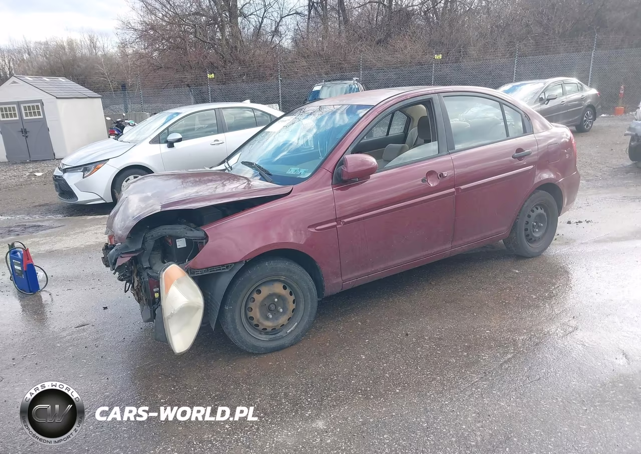 2008 Hyundai Accent Gls VIN:KMHCN46C68U262855 - 2
