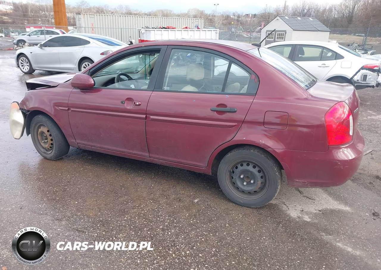 2008 Hyundai Accent Gls VIN:KMHCN46C68U262855 - 3