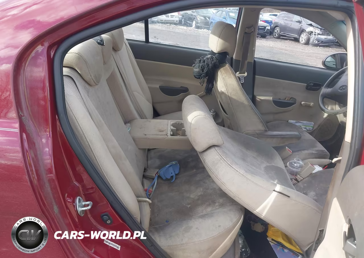 2008 Hyundai Accent Gls VIN:KMHCN46C68U262855 - 8